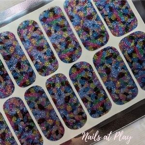 Easy Gellies Nail Wraps - Kaleidoscope ( Glitter)